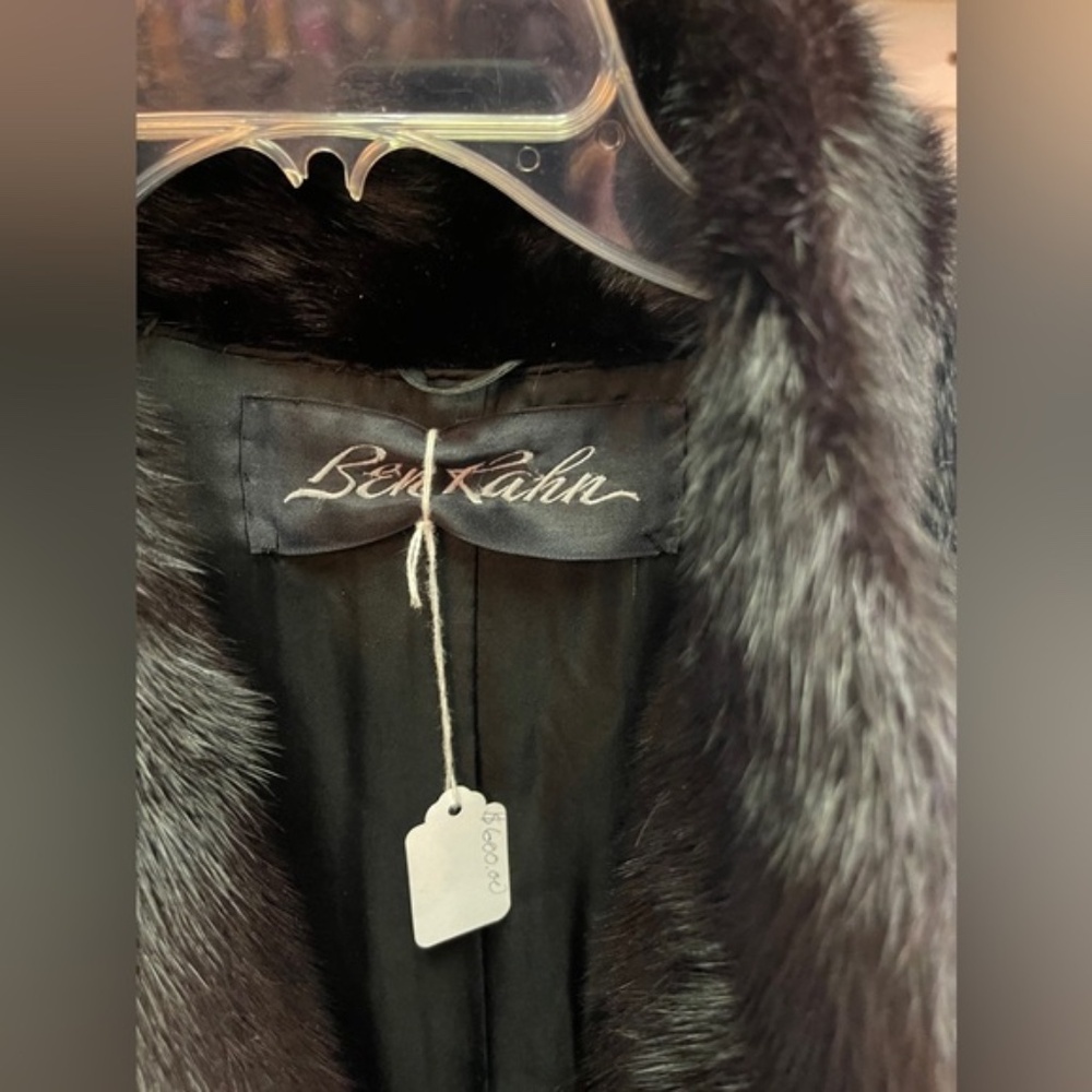 Authentic Ben Kahn Mink Coat – Pre-Owned – Luxurious Fur – No Size Tag Fit - Picture 4 of 8